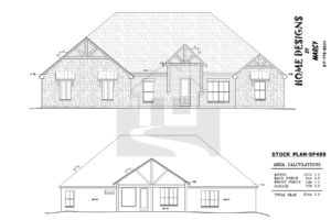 Stock Plan 3744 Square Feet New Home